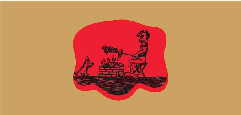 Logo Carvão Carvobino para churrasco